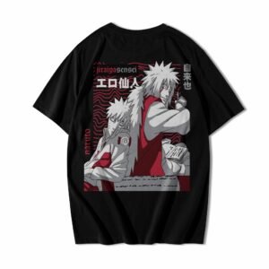 Camisa Naruto e Jiraiya
